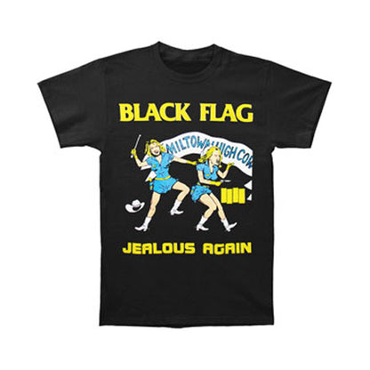 Black Flag Jealous Again T-shirt Front