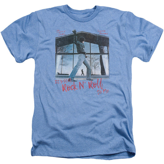 Billy Joel Billy Joel Glass Houses Adult Heather 40% Poly T-shirt