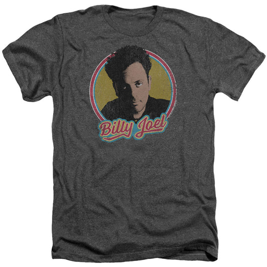 Billy Joel Billy Joel Billy Joel Adult Heather 40% Poly T-shirt