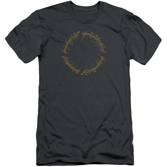 Lord Of The Rings One Ring Premium Canvas Brand Slim Fit T-shirt