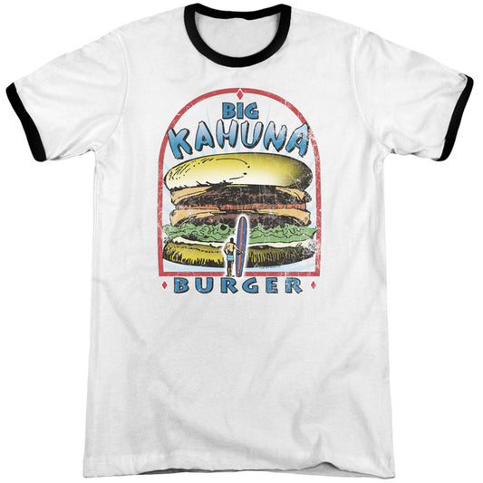 Pulp Fiction Big Kahuna Burger Adult Ringer T-shirt