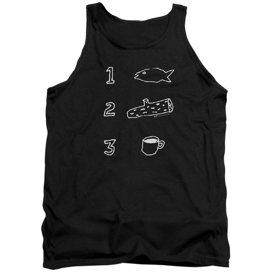 Twin Peaks Coffee Log Fish Mens Tank