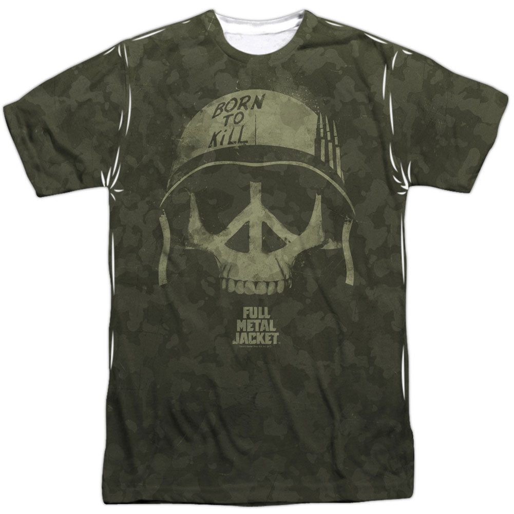 Full Metal Jacket War For Peace 100% Poly Sublimation T-shirt
