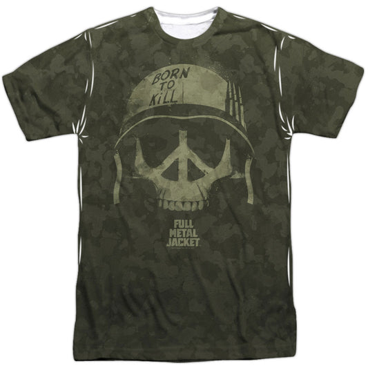 Full Metal Jacket War For Peace 100% Poly Sublimation T-shirt