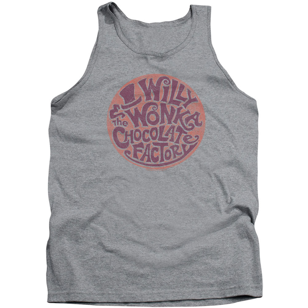 Willy Wonka And The Chocolate Factory Circle Logo Mens Tank