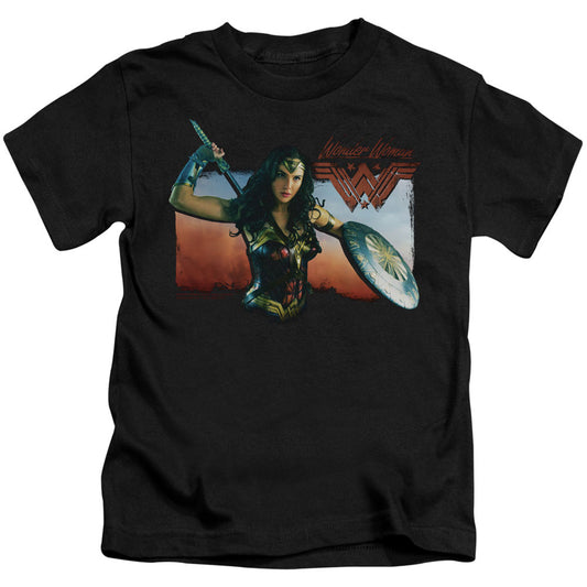 Wonder Woman Warrior Woman Juvenile Childrens T-shirt