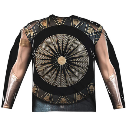 Wonder Woman Wonder Uniform 100% Poly Front/Back Print Sublimation Long Sleeve