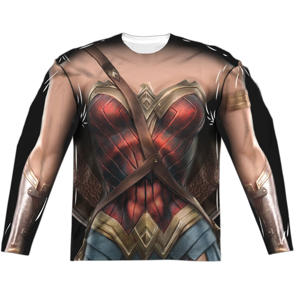 Wonder Woman Wonder Uniform 100% Poly Front/Back Print Sublimation Long Sleeve
