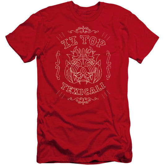 ZZ Top Texicali Demon Premium Canvas Brand Slim Fit T-shirt