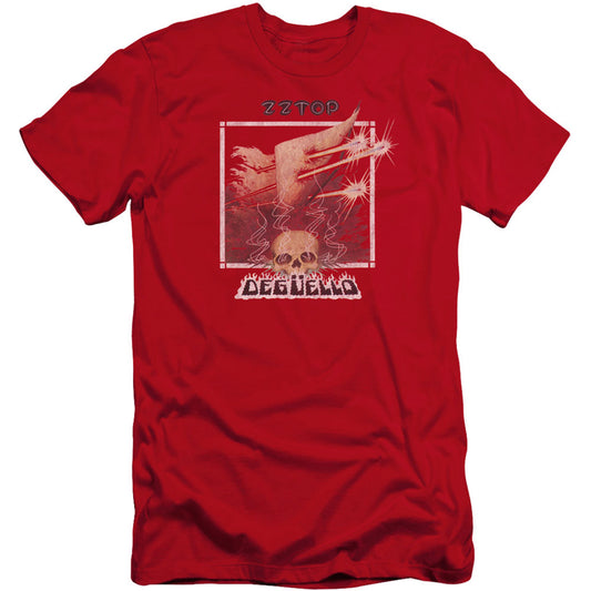 ZZ Top Deguello Cover Premium Canvas Brand Slim Fit T-shirt