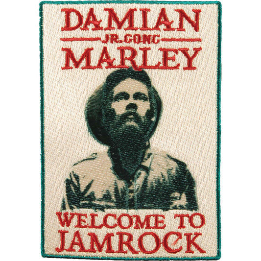 Damien Marley Welcome To Jamrock Embroidered Patch