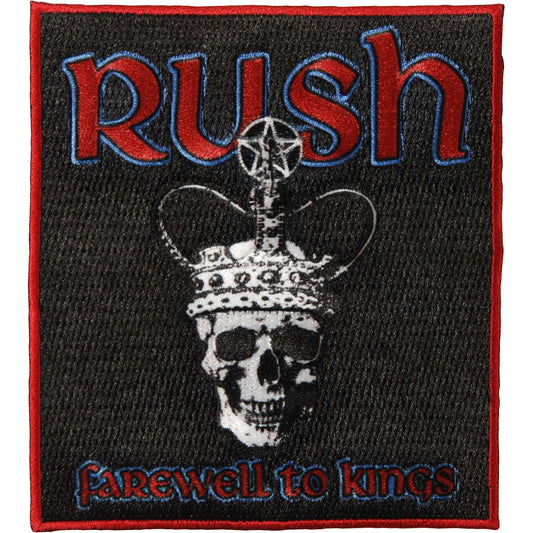 Rush Farewell To Kings Embroidered Patch