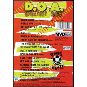 D.O.A. DVD