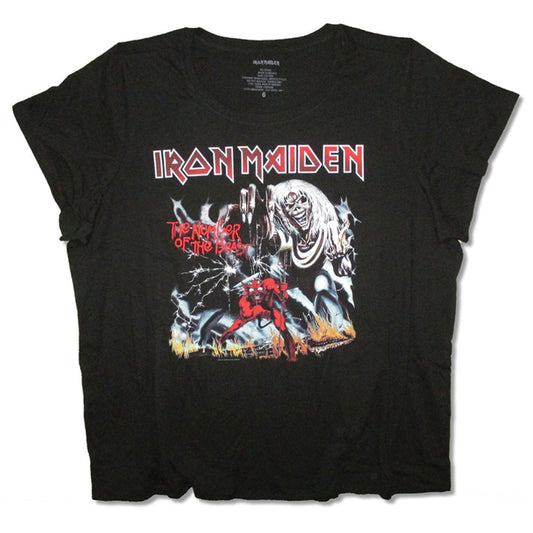 Number Of The Beast Plus Sizes Junior Top
