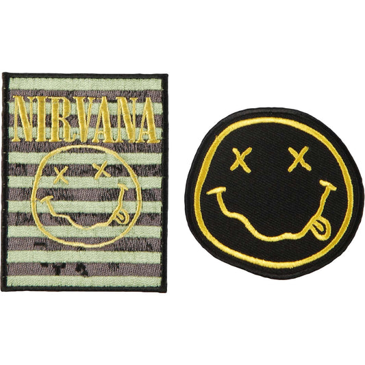 Nirvana 2 Patch Set Embroidered Patch Front