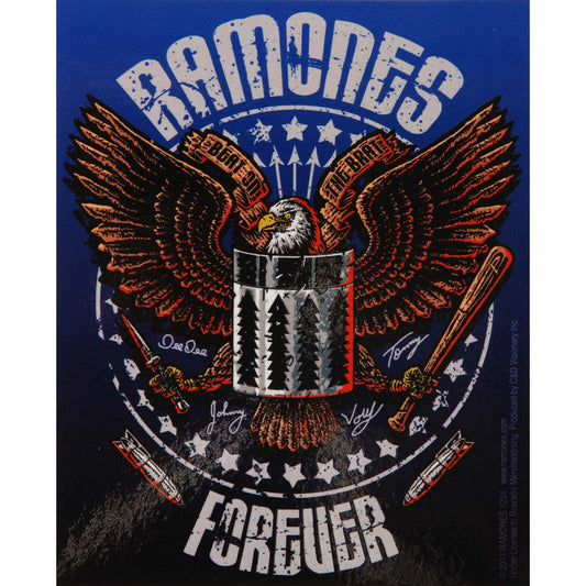 Ramones Forever Sticker Front