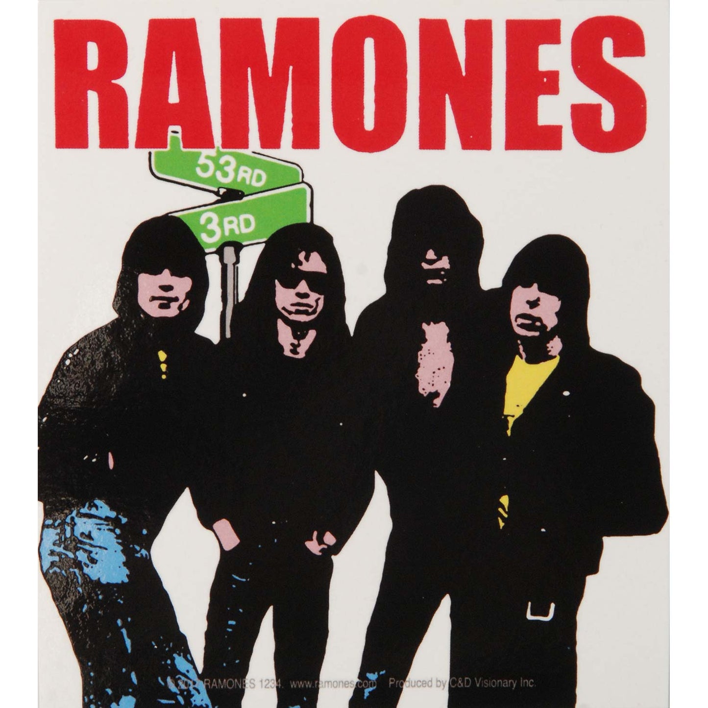 Ramones 53rd & 3rd Sticker Front