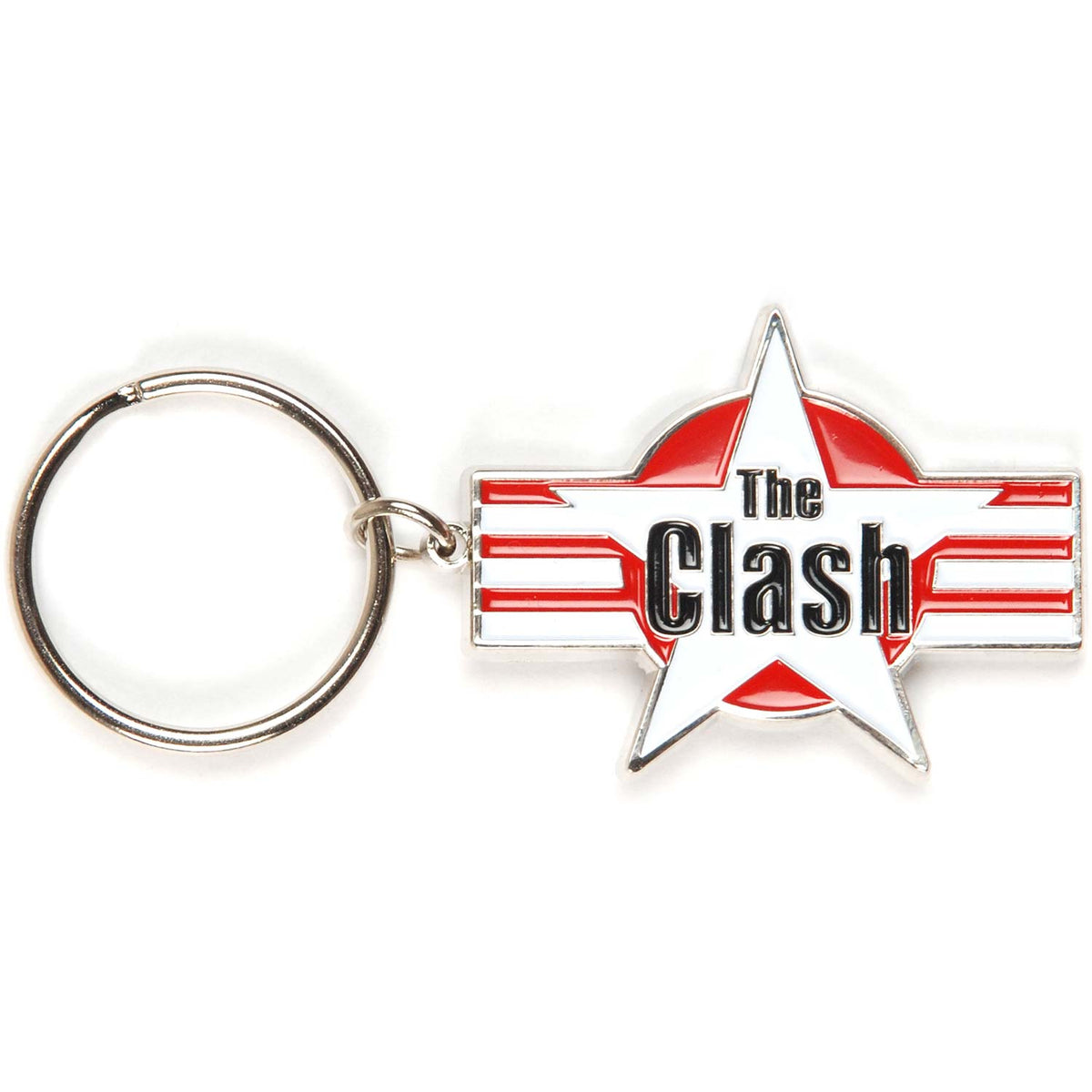 Clash Stars & Stripes Metal Key Chain Front