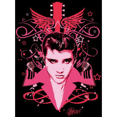 Elvis Presley Let's Face It Greeting Card Front