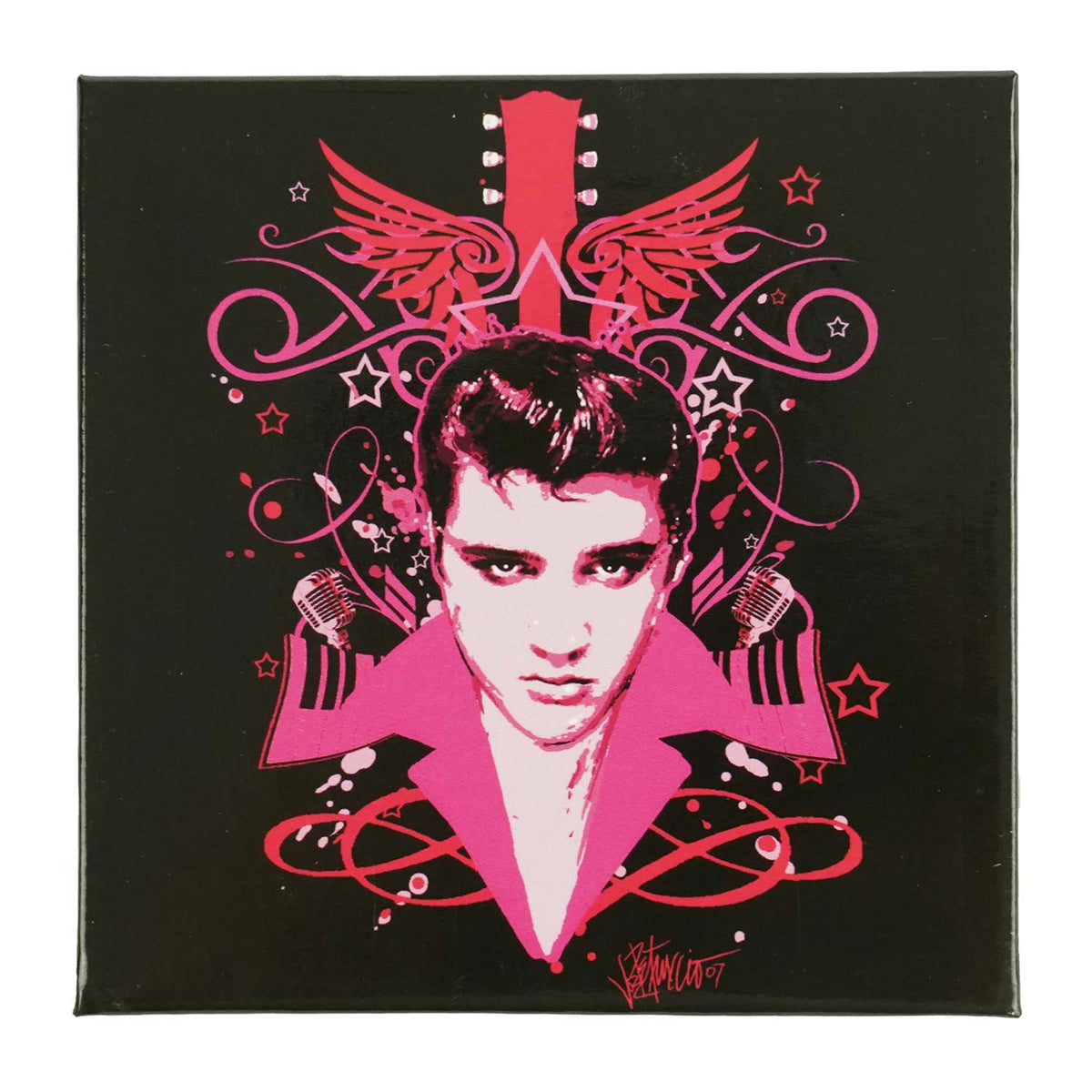 Elvis Presley Let's Face It Magnet Front