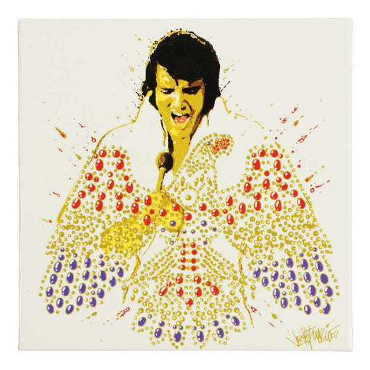 Elvis Presley American Eagle Magnet Front