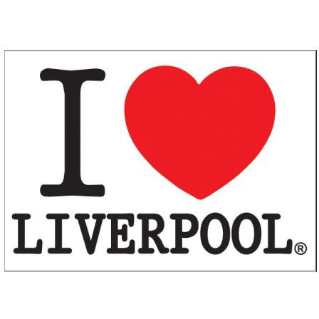 Magic Moments I Love Liverpool Post Card Front