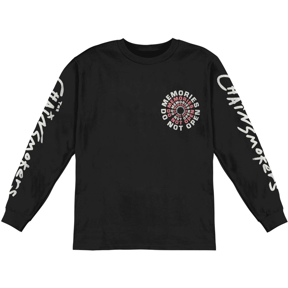 Chainsmokers Do Not Open  Long Sleeve Front
