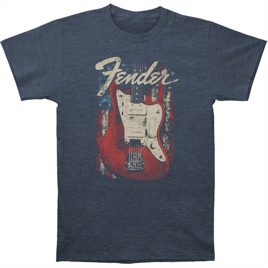 Fender Flag Guitar Slim Fit T-shirt Front