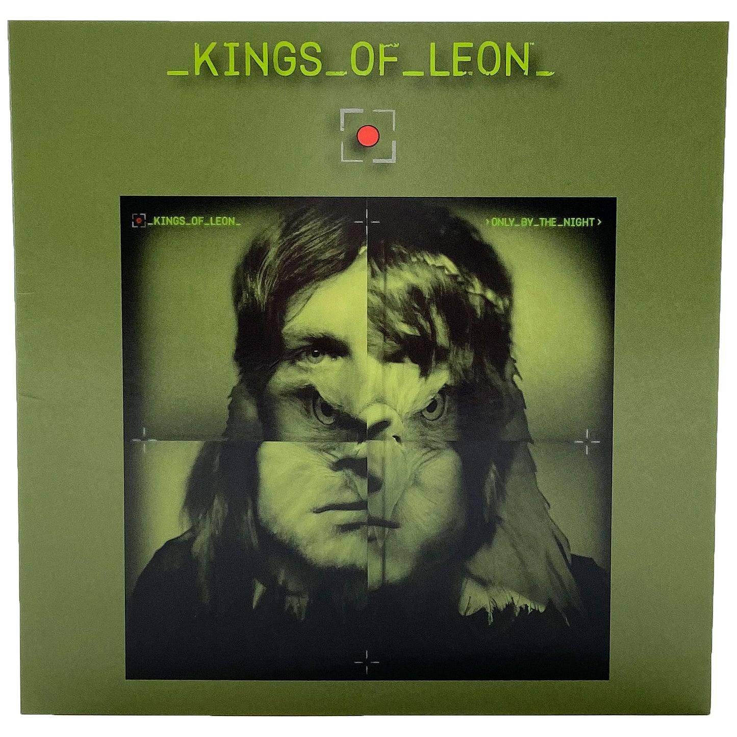 Kings Of Leon Green Greeting Card Front