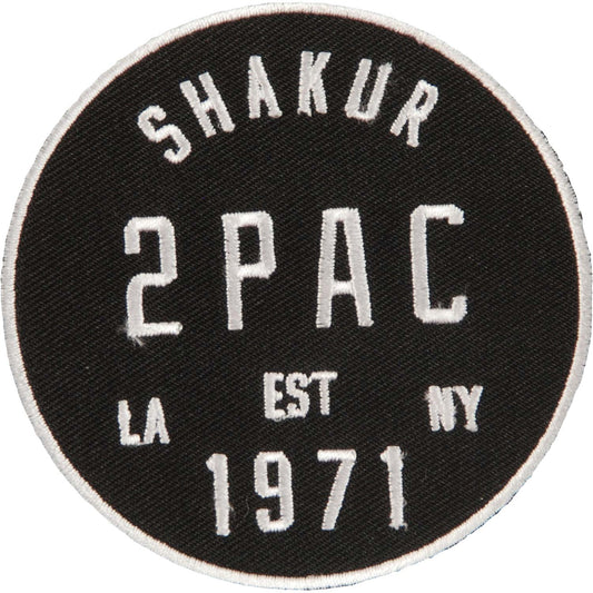 Tupac Coast To Coast Embroidered Patch Front