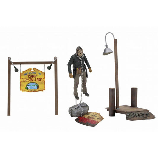 Friday The 13th Camp Crystal Lake Set Action Figure Front