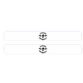 Avenged Sevenfold B & W Death Bat Wristband Front