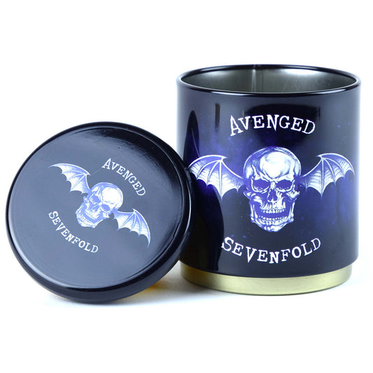 Avenged Sevenfold Death Bat Logo Stash Tin Front