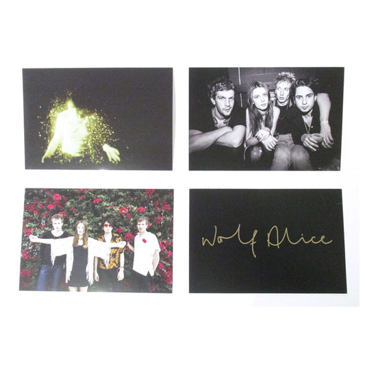 Wolf Alice 4 Pc. Photo Set Promo Glossy Front