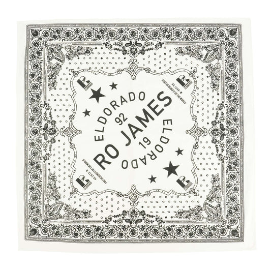Ro James El Dorado White Bandana Front
