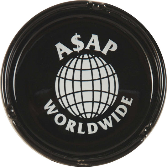 ASAP Mob Worldwide Glass Ashtray Ashtray Front