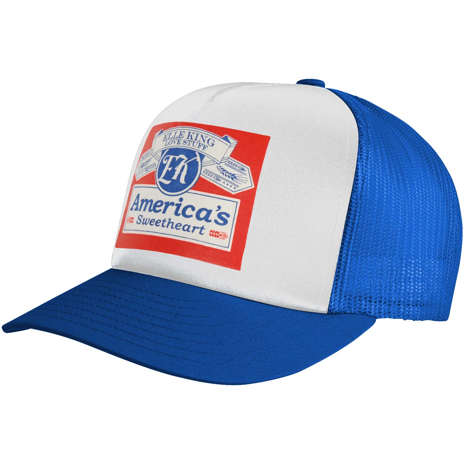 Elle King Beer Label Trucker Cap Front