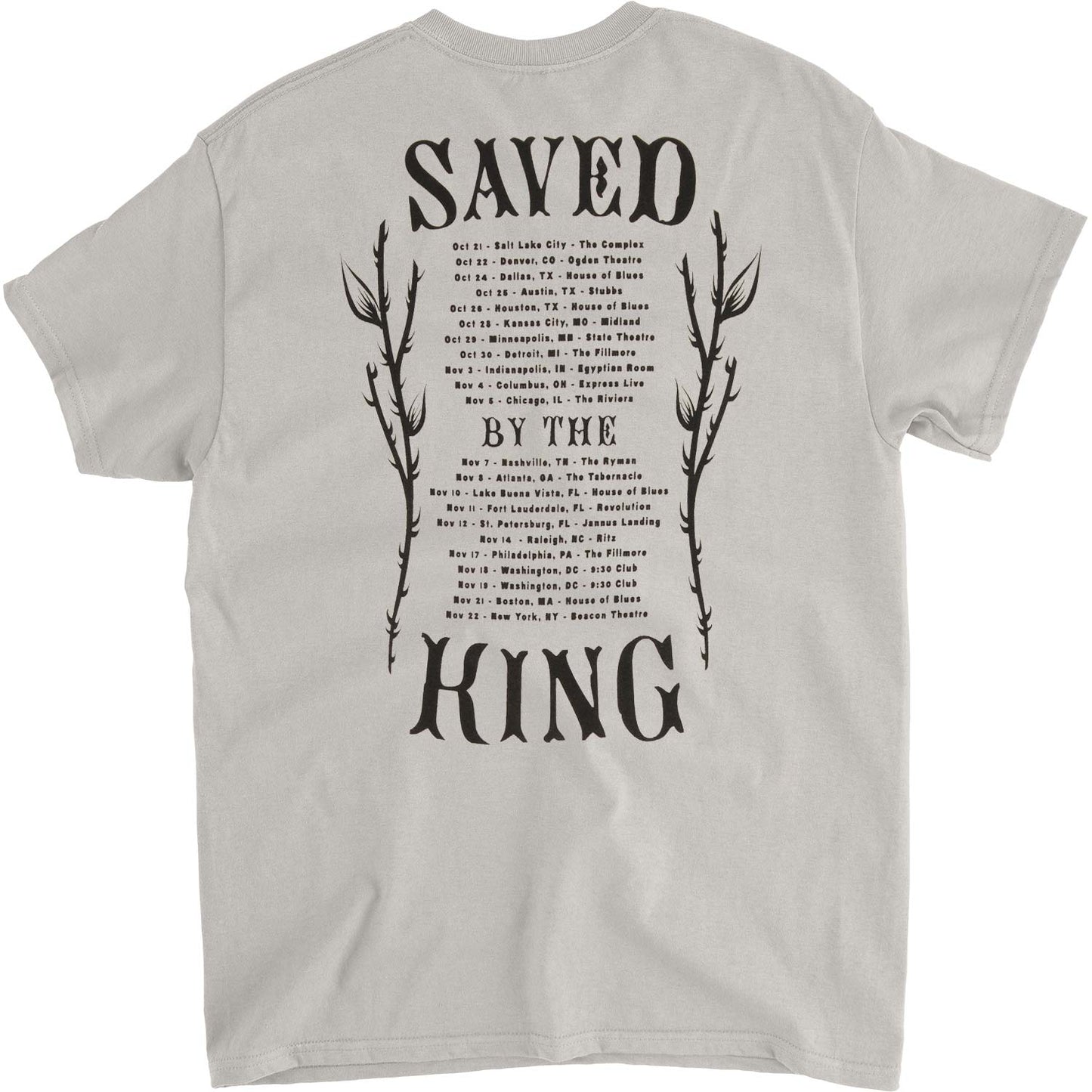 Elle King Ministry Tour T-shirt Back