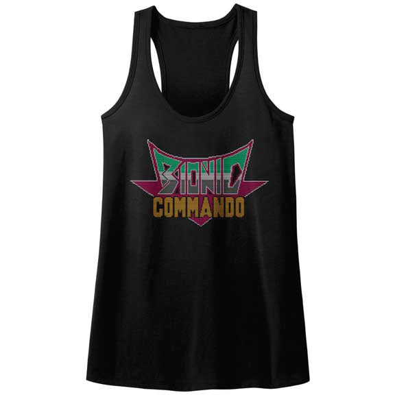 Bionic Commando Picxel Logo Junior Top Front