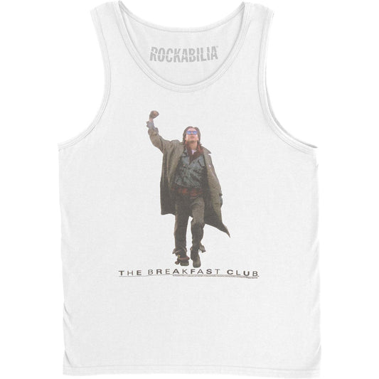 Breakfast Club Fist Pump Cut Out Mens Tank Front