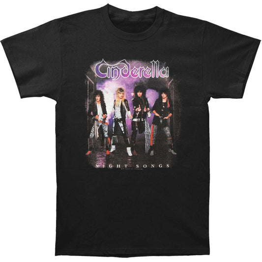 Cinderella Night Songs Album T-shirt Front