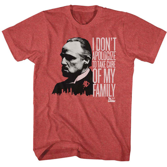 Godfather No Apologies T-shirt Front