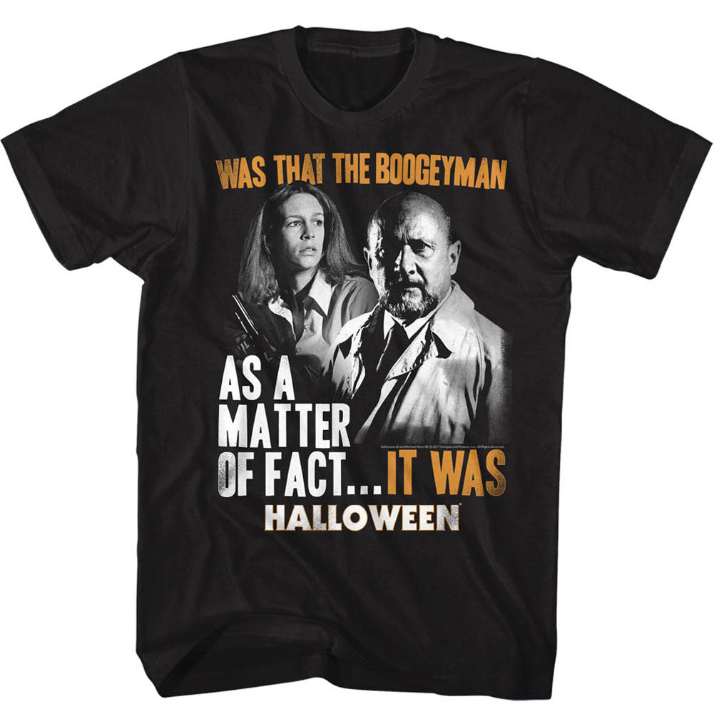 Halloween It Was T-shirt Front