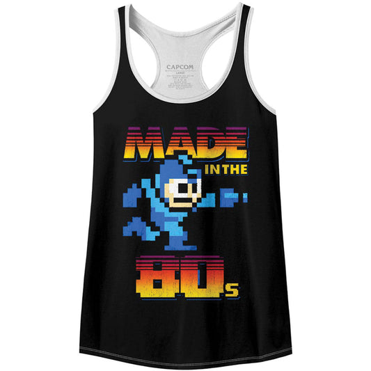 Mega Man Madeinthe80s Junior Top Front