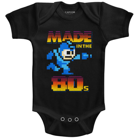Mega Man Madeinthe80s Bodysuit Front