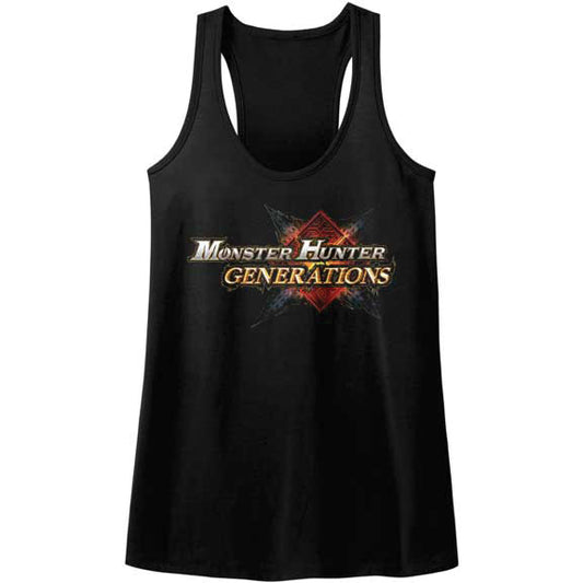 Monster Hunter Mhg Logo Junior Top Front