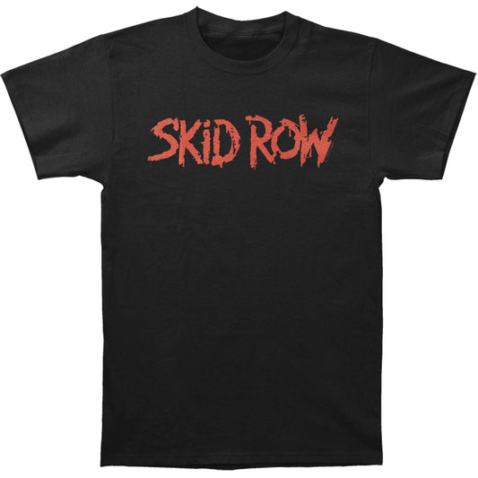 Skid Row Red Logo T-shirt Front