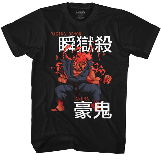 Street Fighter Akuma T-shirt Front