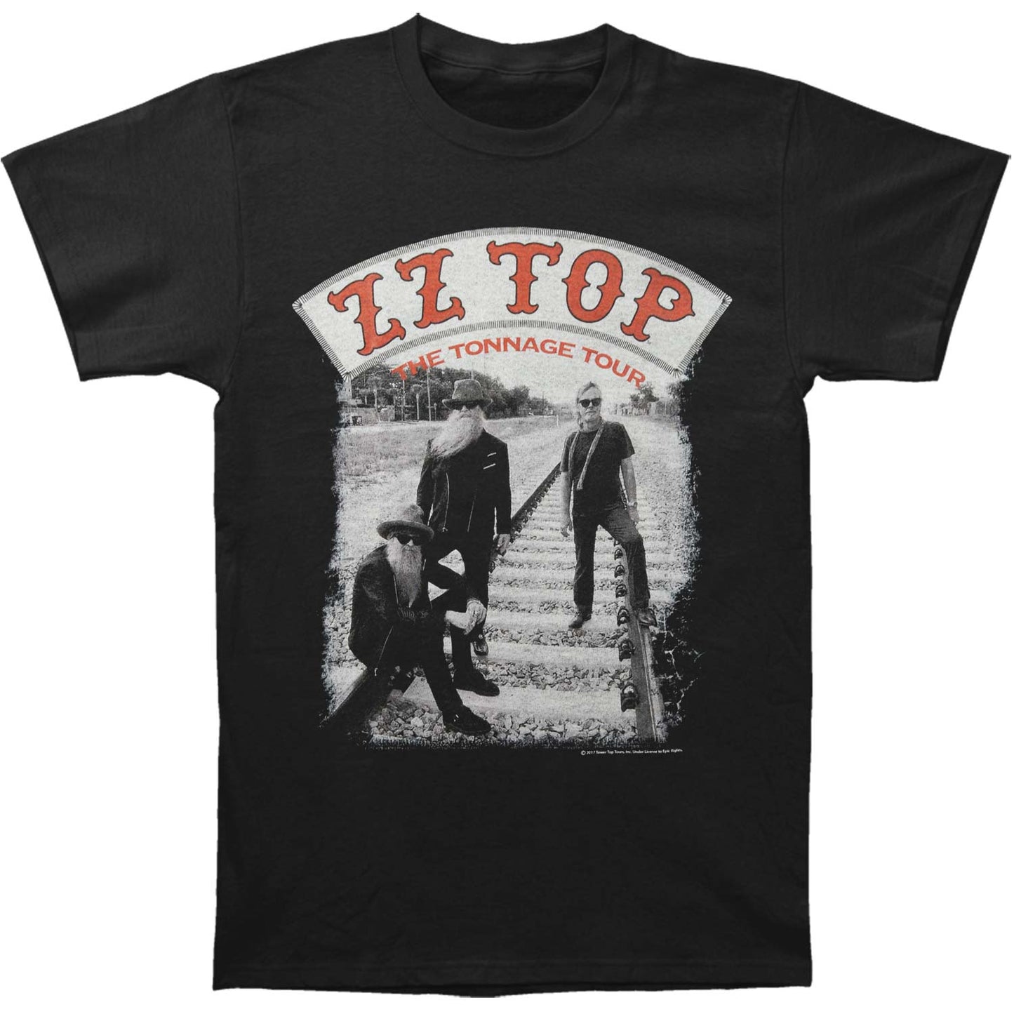 ZZ Top Tonntour T-shirt Front