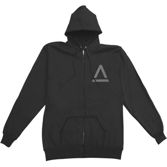 Saint Asonia Album Cover 2015 Zippered Hooded Sweatshirt Front